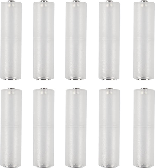 10pcs AAA to AA Converter AAA to AA Battery Adapter AAA to AA Battery Converter Holder AAA to AA Adapter for AAA to AA Battery